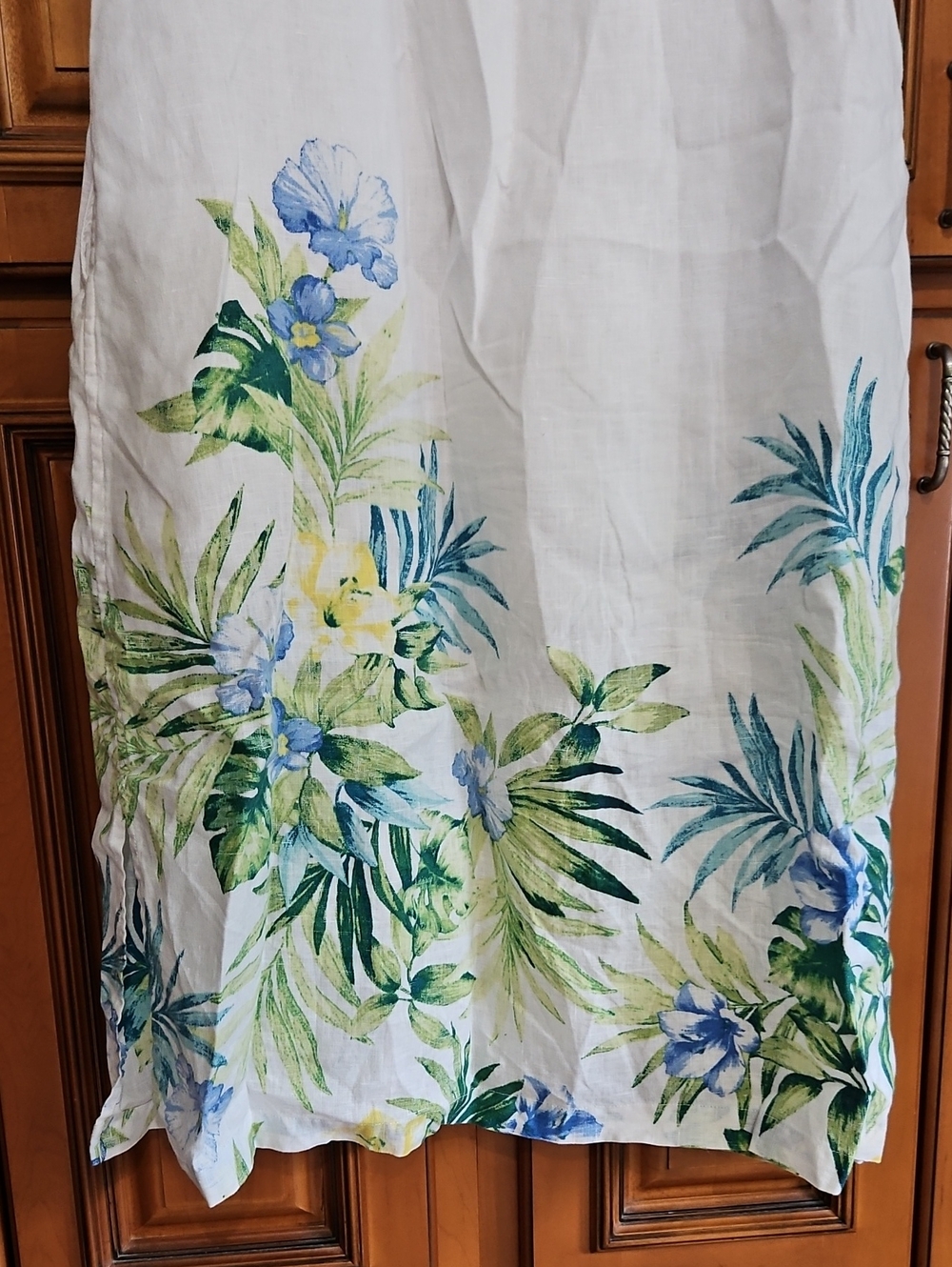 Tommy Bahama Tropical Linen Button Down Dress Size Medium - Picture 9 of 9